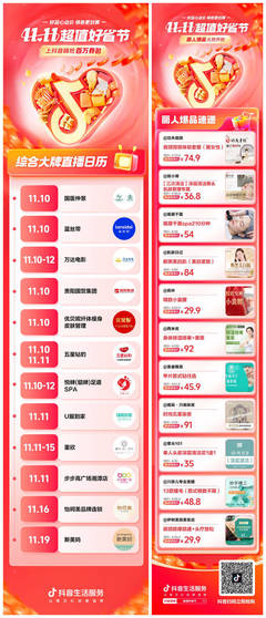 11.11超值好省節 明星好物與Boss福利，開啟省心購盛宴